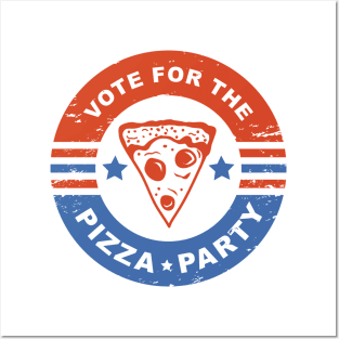 Vote for the Pizza Party Posters and Art